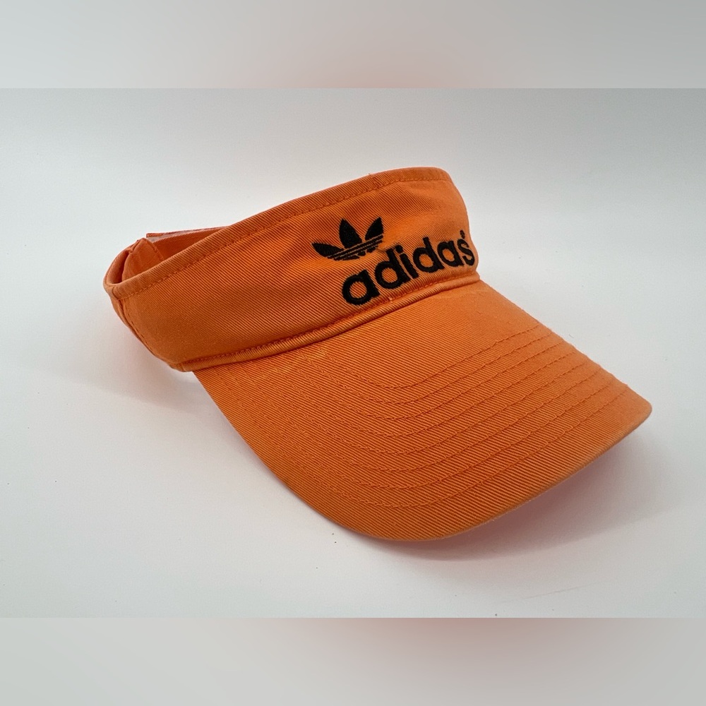 Adidas Visor Orange Adjustable Adult Size Golf Tennis Pickleball Swag
